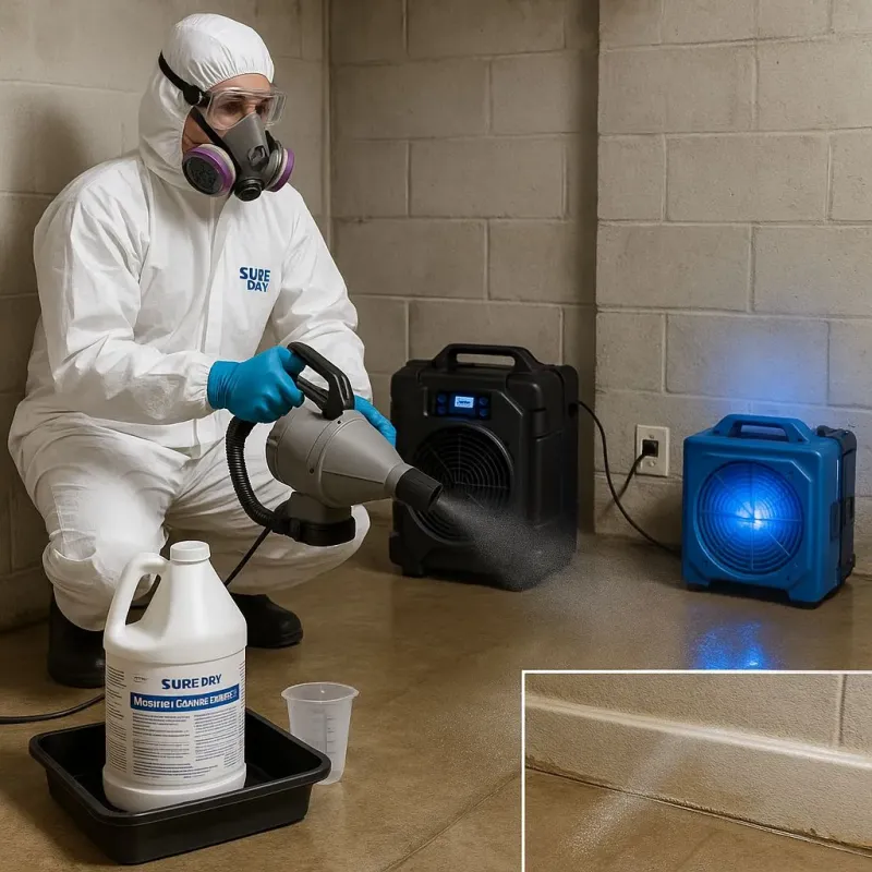 Sanitization and Odor Removal process in Amherst, WI