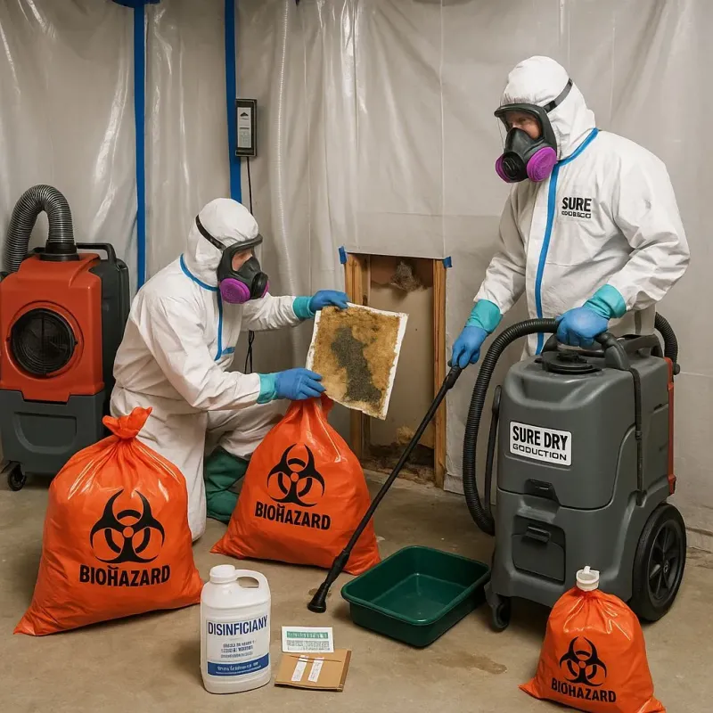 Contaminated Water Handling Protocols process in Amherst, WI